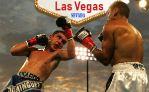 Boxing matches in Vegas